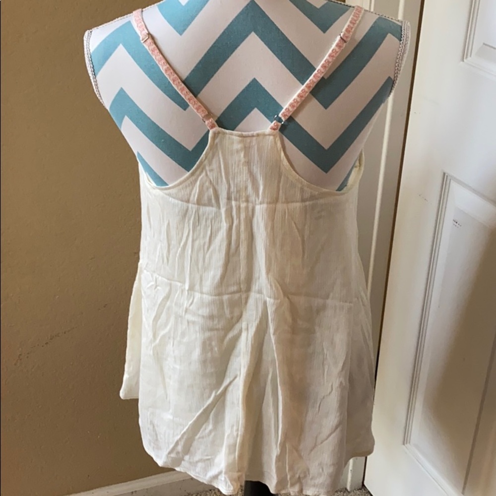 ❤️❤️Alya Embroidered Tank Size Small** - Picture 2 of 5